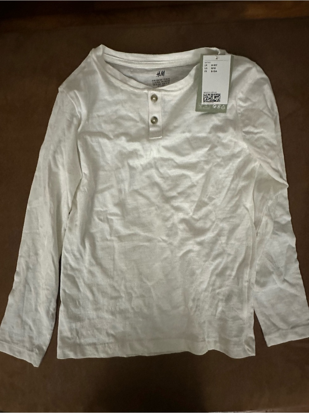H&M Boys long sleeve shirts Sz 8-10Y